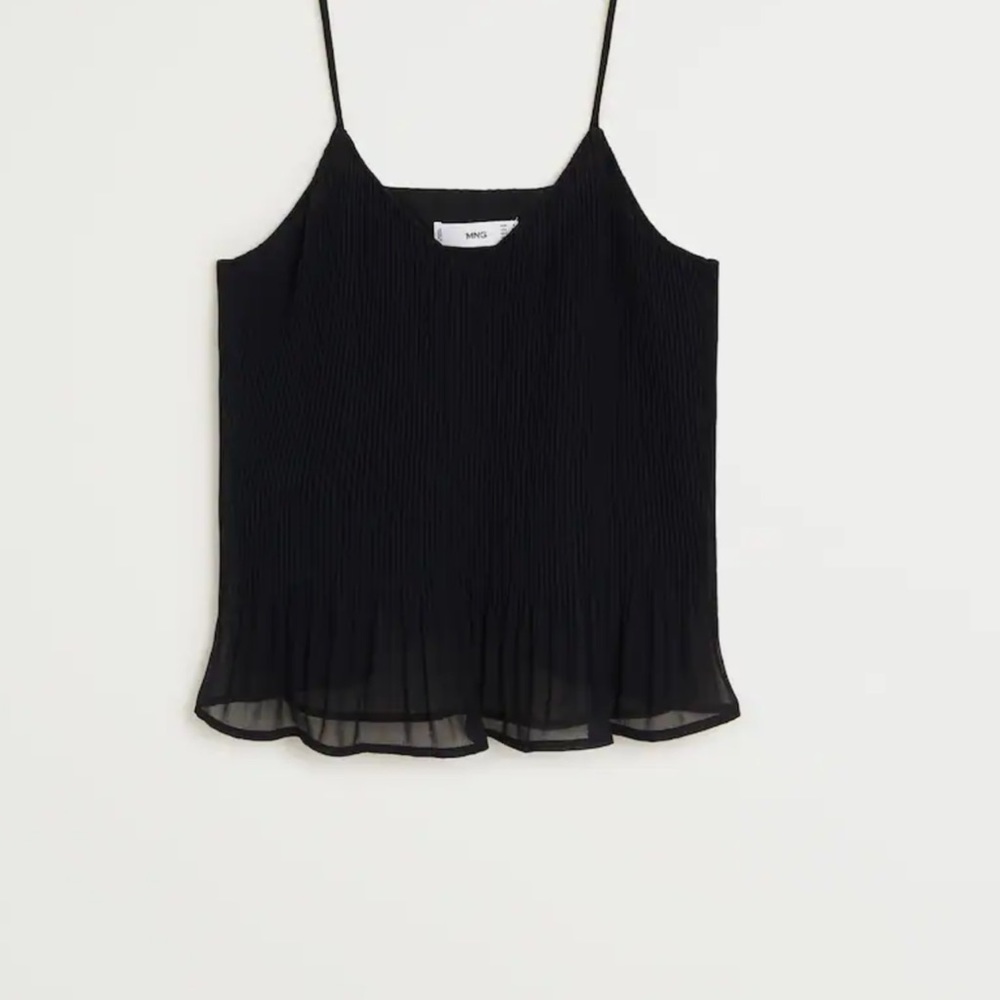 MNG Ruffle Pleated Top - Picture 6 of 7